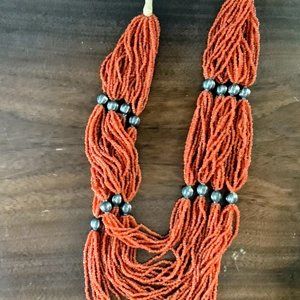 Vintage Himalayan beaded necklace